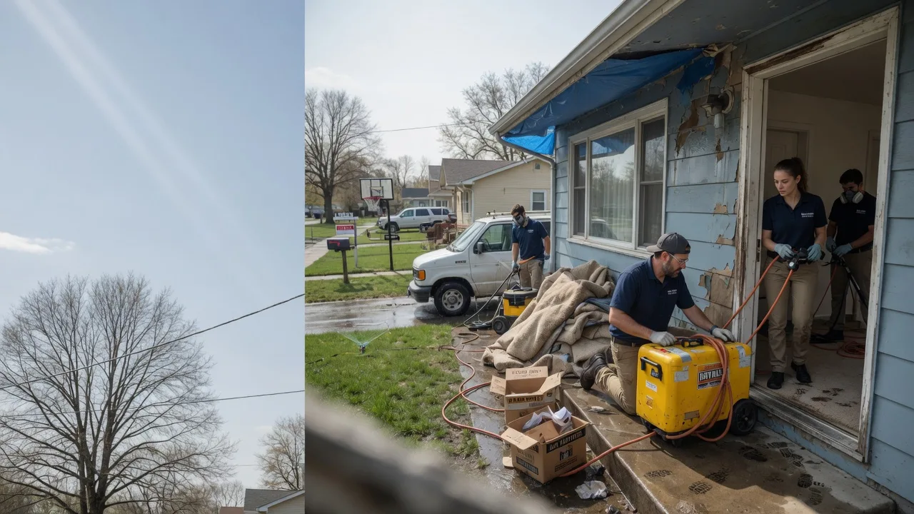 Basement Flood Cleanup in Bypro, KY near me